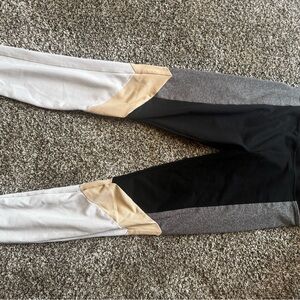 Justice Black and Gray Leggings